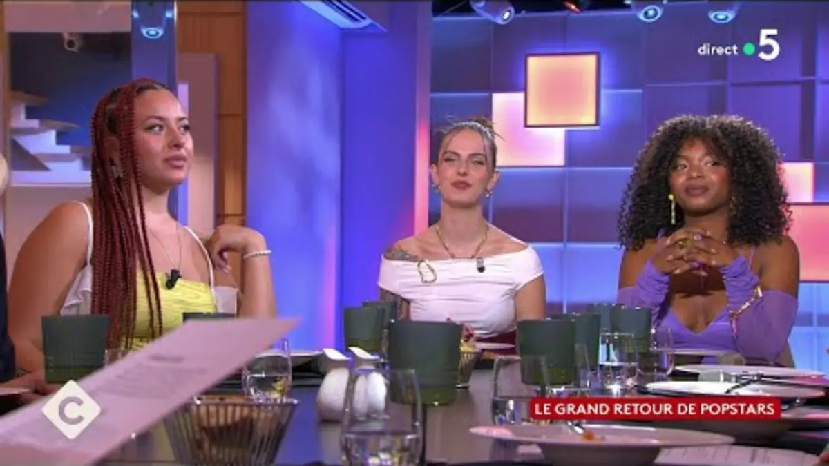 replay de Sor4, le groupe gagnant de Popstars - C à Vous - 23/09/2024