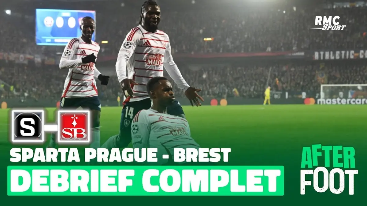 replay de Sparta Prague 1-2 Brest : le débrief complet de l'After foot