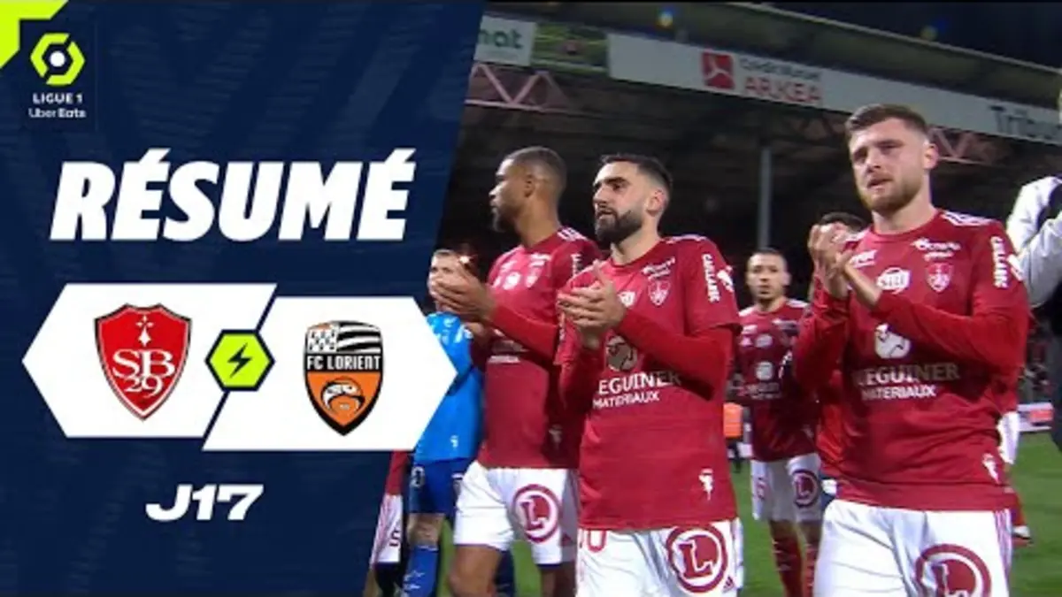 replay de STADE BRESTOIS 29 - FC LORIENT (4 - 0) - Résumé - (SB29 - FCL) / 2023-2024