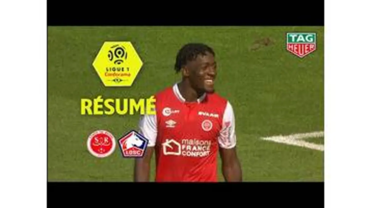 replay de Stade de Reims - LOSC ( 2-0 ) - Résumé - (REIMS - LOSC) / 2019-20