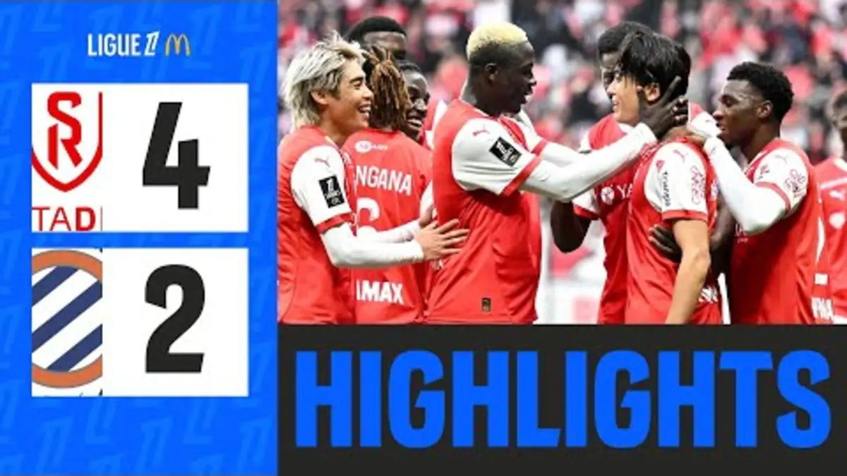 replay de STADE DE REIMS - MONTPELLIER HÉRAULT SC (4-2) - 7ème journée - Ligue 1 McDonald's 24/25