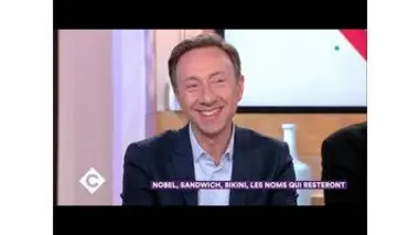Stéphane Bern : Nobel, Sandwich, Bikini, les noms qui resteront ! - C à Vous - 03/04/2019