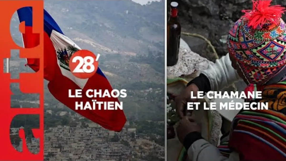 replay de Stéphane et Arthur Laurent / La République d'Haïti est-elle condamnée au chaos ? - 28 Minutes - ARTE