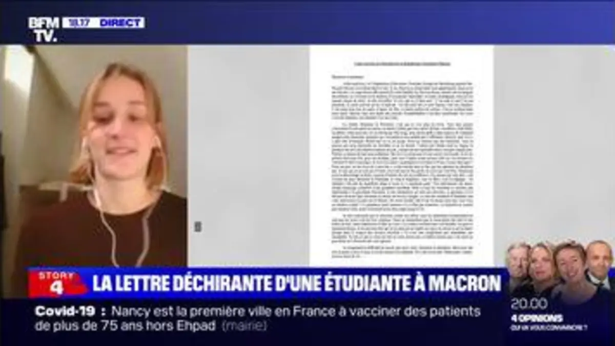 replay de Story 5 : La lettre déchirante d'une étudiante à Emmanuel Macron - 12/01