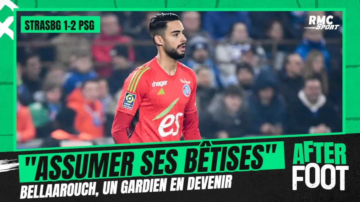 replay de Strasbourg 1-2 PSG: "Bellaarouch devra assumer ses bêtises" pousse Charbonnier