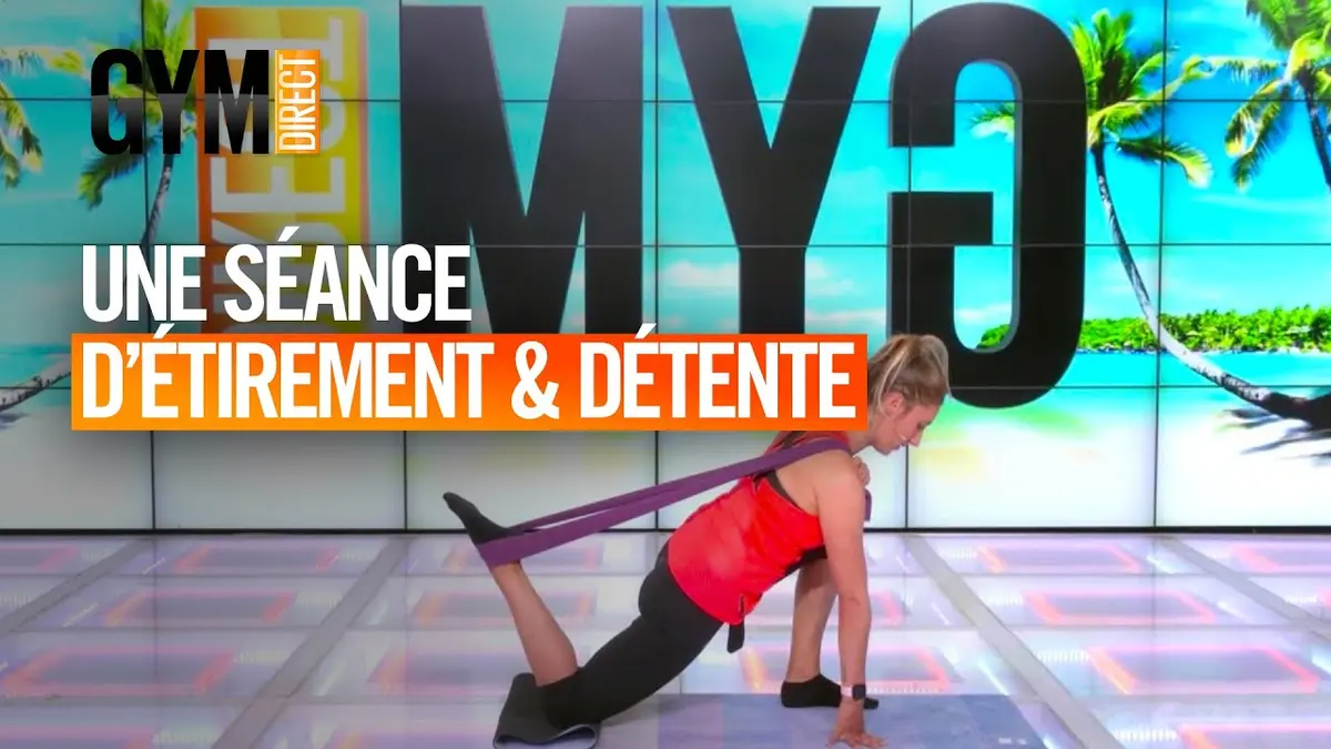 replay de Stretching avec élastique - Gym Direct