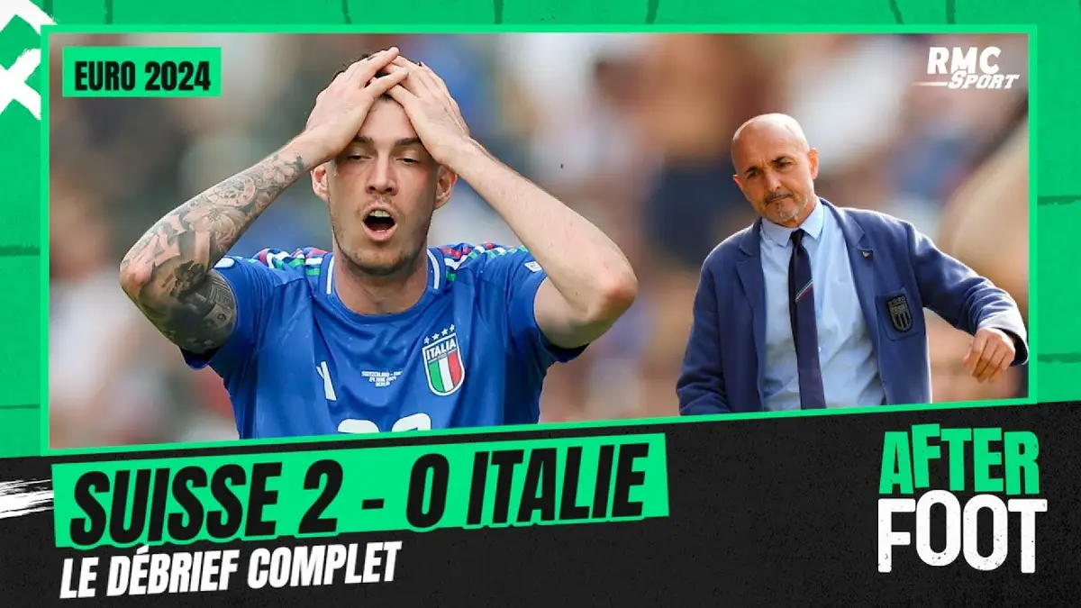 replay de Suisse 2-0 Italie : la Nazionale totalement apathique, le débrief d'un naufrage