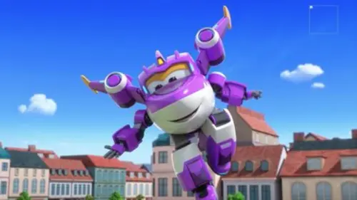 replay de Super Wings - Brio le dino