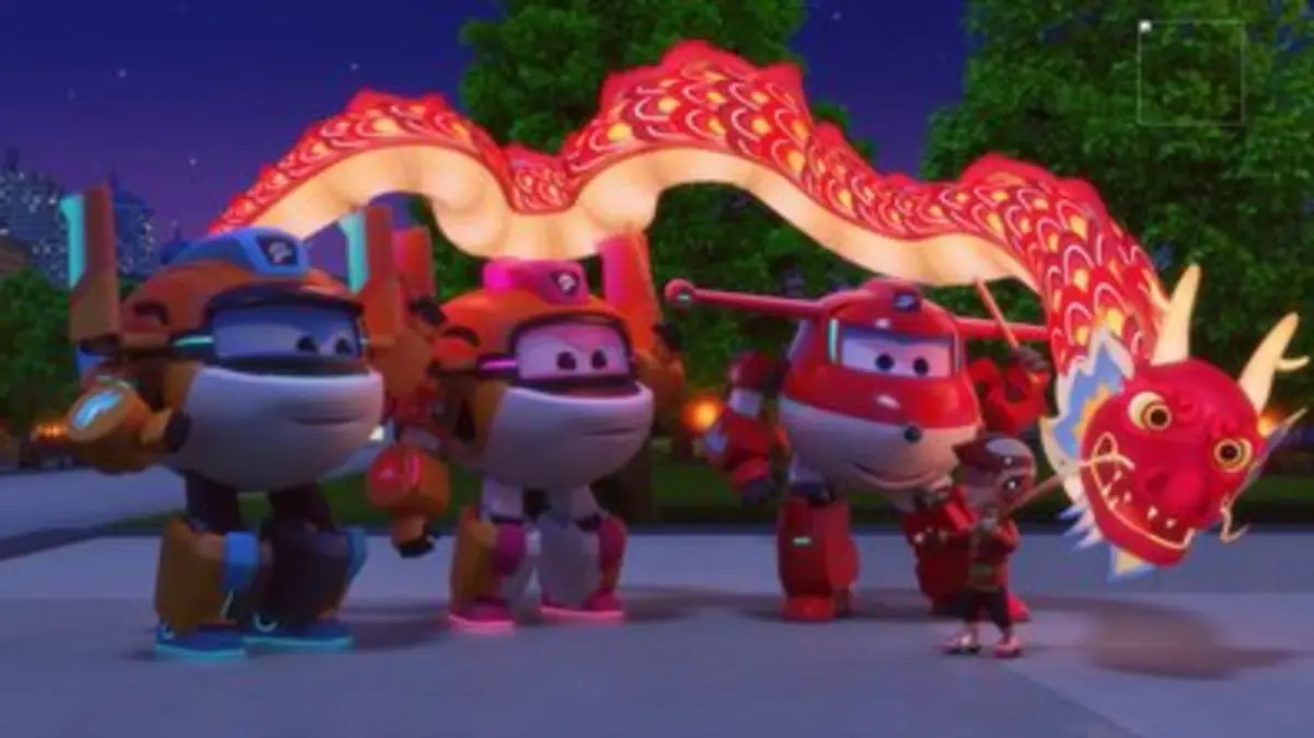 replay de Super Wings - La danse du dragon