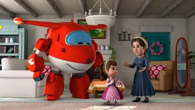 Super Wings paré au décollage : Jett le fermier
