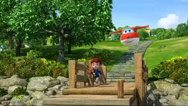 Super Wings paré au décollage : La cornemuse enchantée