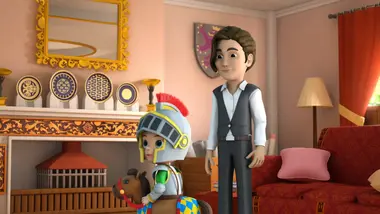 Super Wings paré au décollage : Le fier chevalier