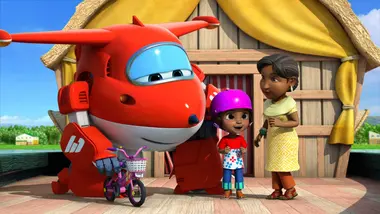 Super Wings paré au décollage : Les joies du vélo