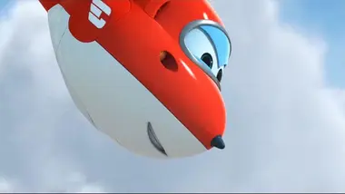 Super Wings paré au décollage : Ombres chinoises