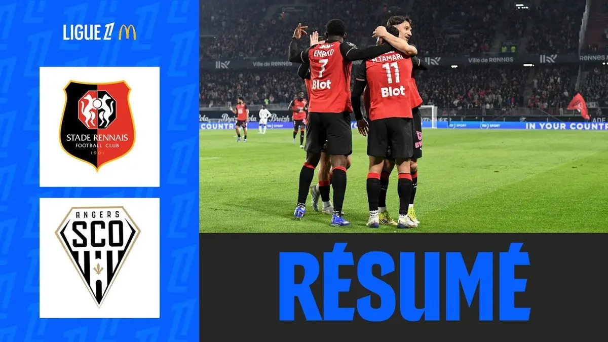 SUPERBE BUT d’Al-Tamari, Rennes TIENT LE RYTHME…