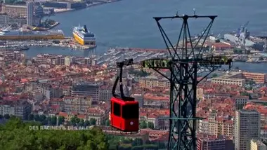 Superbe vue sur Toulon depuis son téléphérique