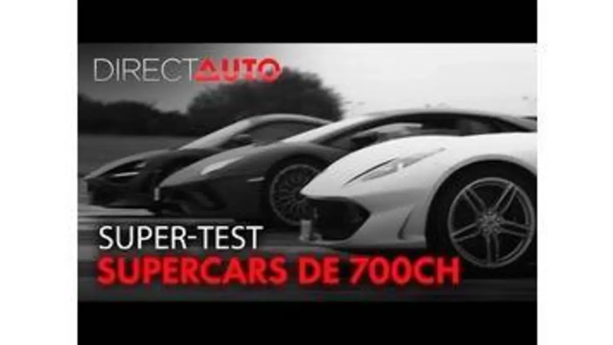 replay de SUPERTEST : SUPERCARS DE 700CH