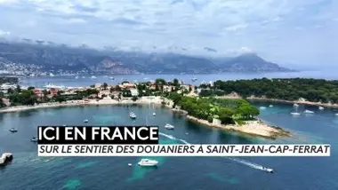 Sur le sentier des douaniers à Saint-Jean-Cap-Ferrat