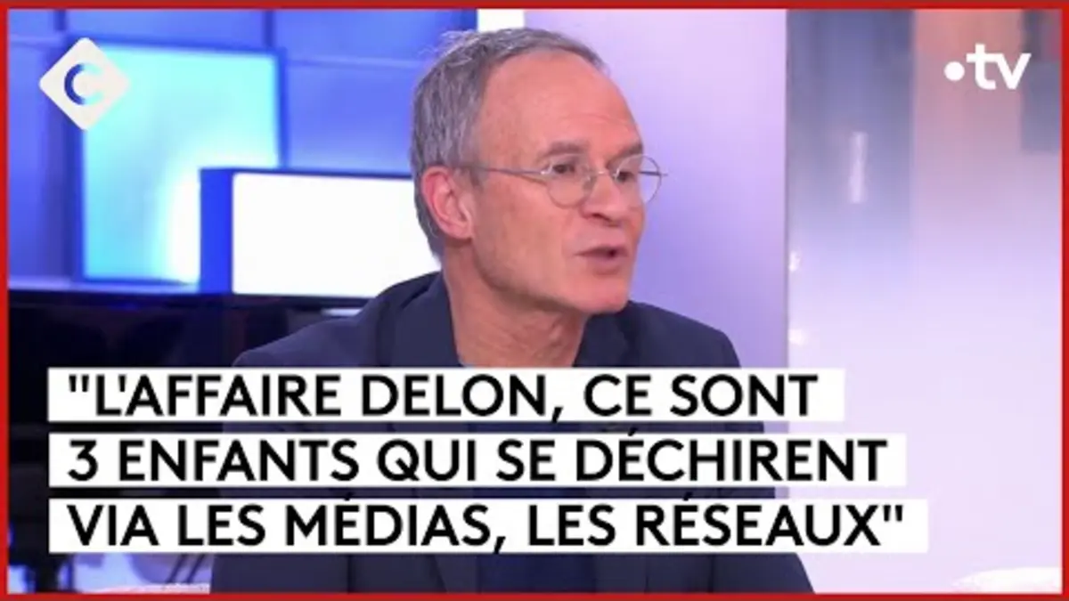 replay de Sur les traces d’Alain Delon à Douchy - C à Vous - 23/01/2024
