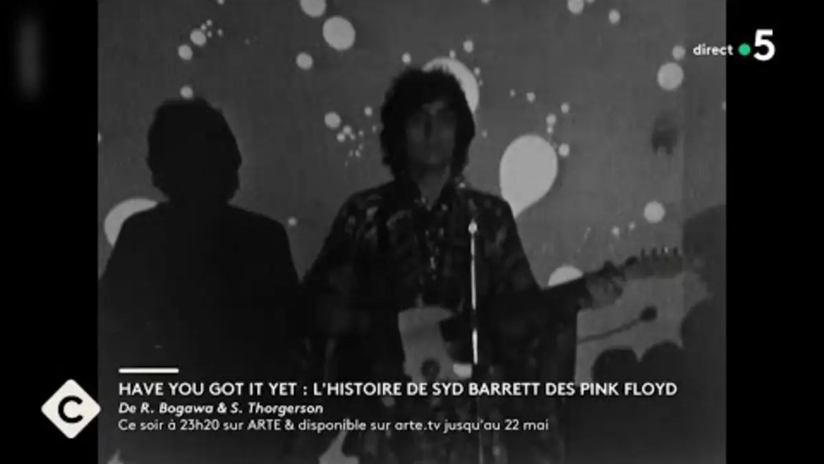 replay de Syd Barrett, l’âme trop intense des Pink Floyd - L’Oeil de Pierre - C à Vous - 23/02/2024