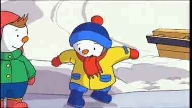 T'choupi et la mare gelée