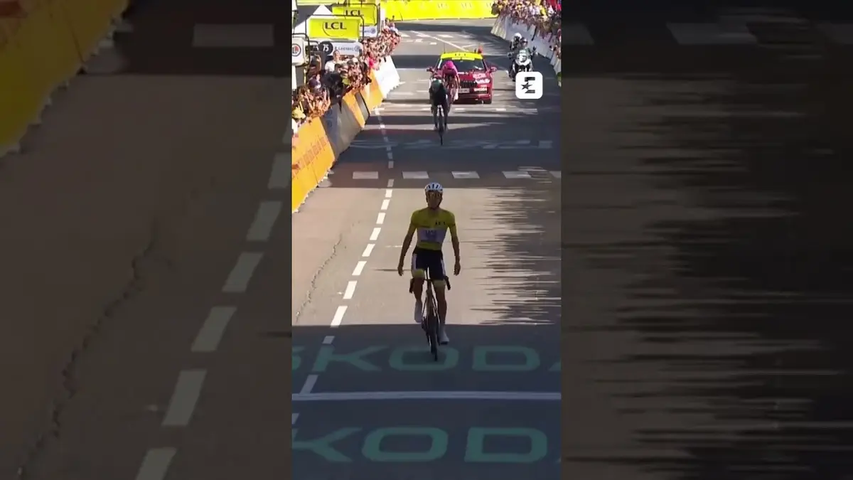 💛🚴 Tadej Pogacar injouable pour s'imposer en…