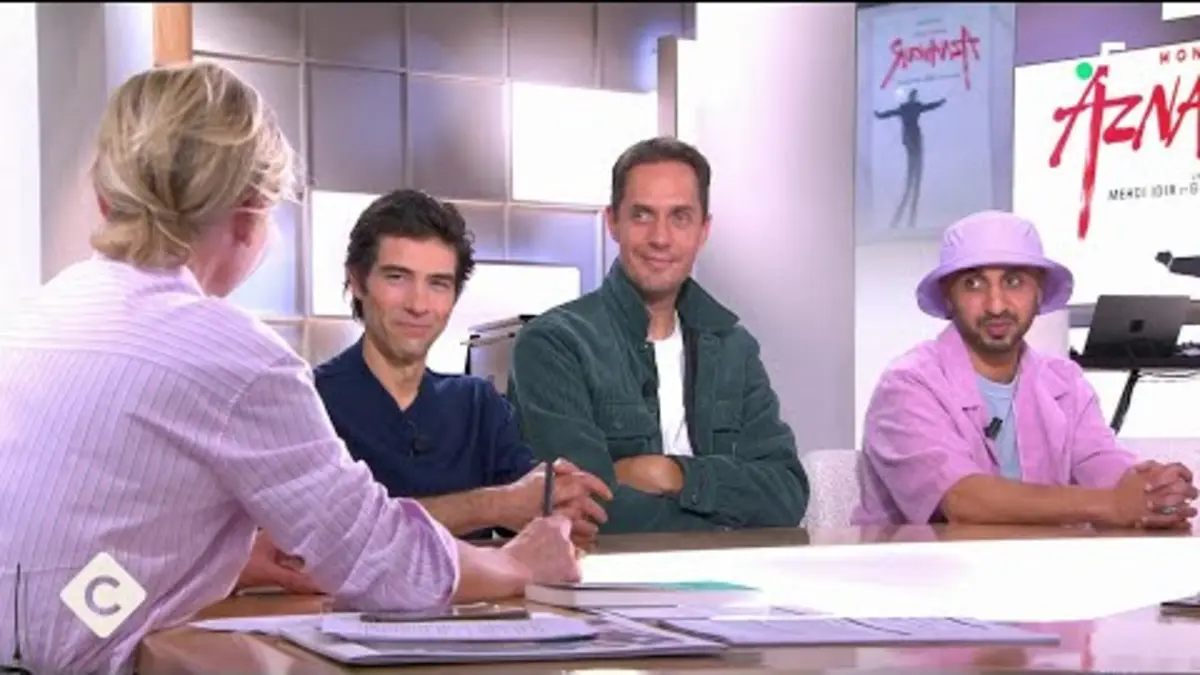 replay de Tahar Rahim dans la peau de Charles Aznavour - C à Vous - 22/10/2024