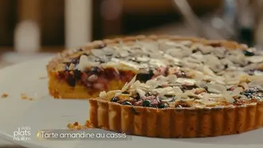 Tarte amandine aux cassis