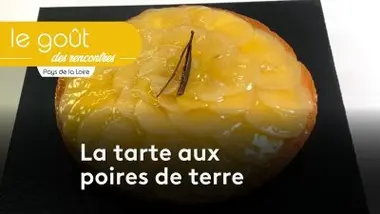 Tarte aux poires de terre à Talmont-Saint-Hilaire