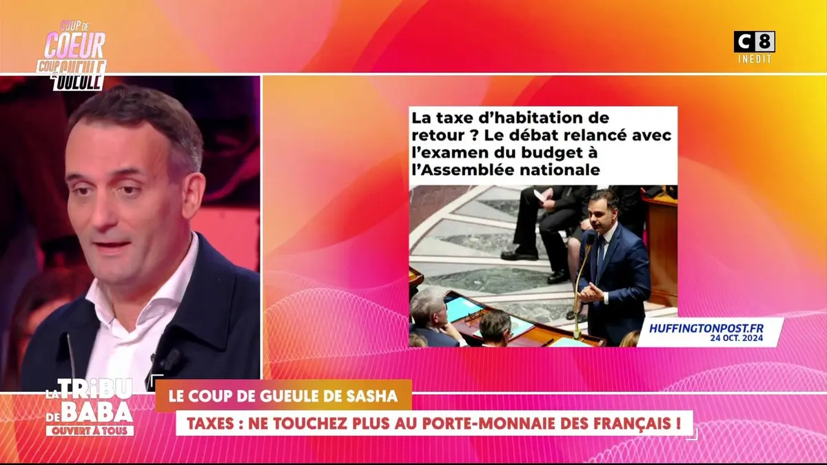 replay de Taxe d'habitation : Florian Philippot ne veut plus toucher au porte-monnaie des Français