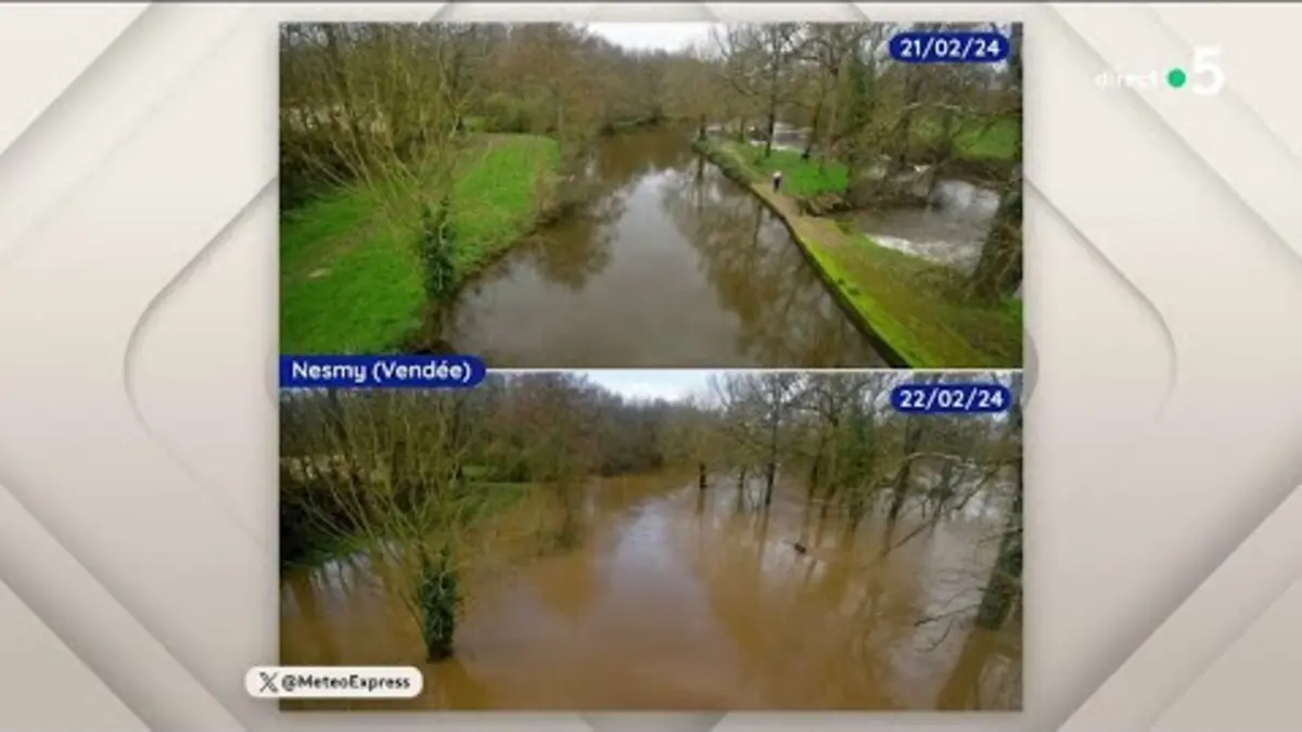 replay de Tempête Louis, Gérald Darmanin dans Paris Match… - Le 5/5 - C à Vous - 22/02/2024