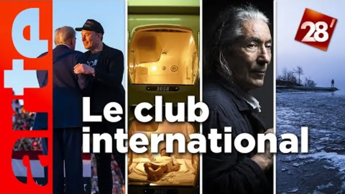 replay de Tensions avec Alger, l’alliance Trump/Musk, polar : Le Club international | 28 minutes | ARTE