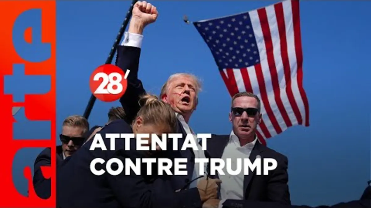 replay de Tentative d'assassinat contre Trump : le tournant de la campagne présidentielle ?- 28 Minutes - ARTE
