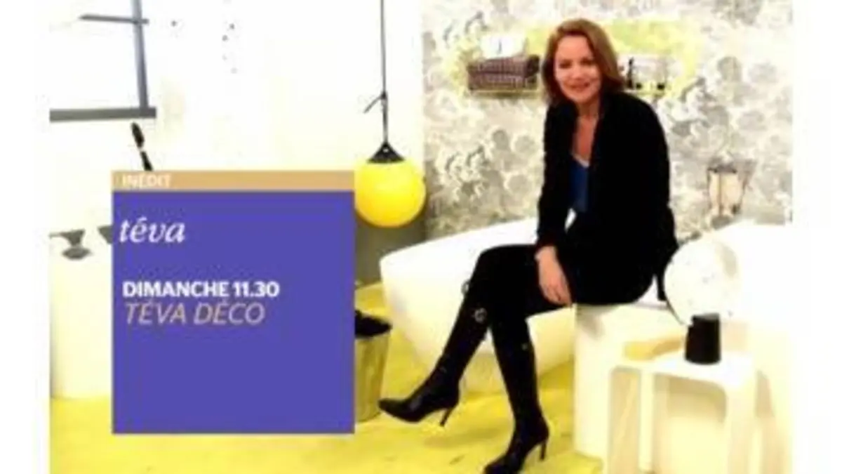 replay de Téva déco : Réaliser une salle de bain à l'humour décalé - Téva Déco dimanche à 11:30 sur Téva