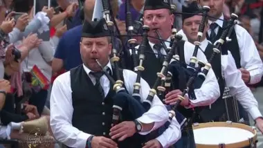 The City of Adelaide Pipe Band (Australie-Nouvelle Zélande – Délégation)