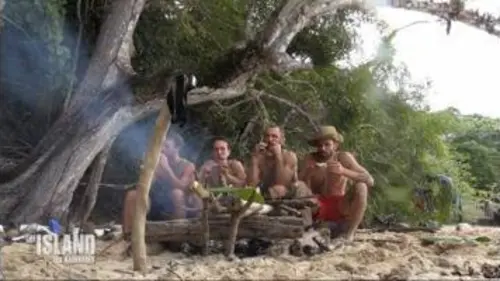 replay de The Island : Un barbecue pour les 4 éclaireurs !