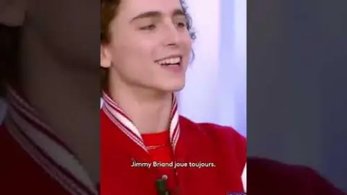 replay de Timothé Chalamet, fan de l'AS Saint Etienne #càvous