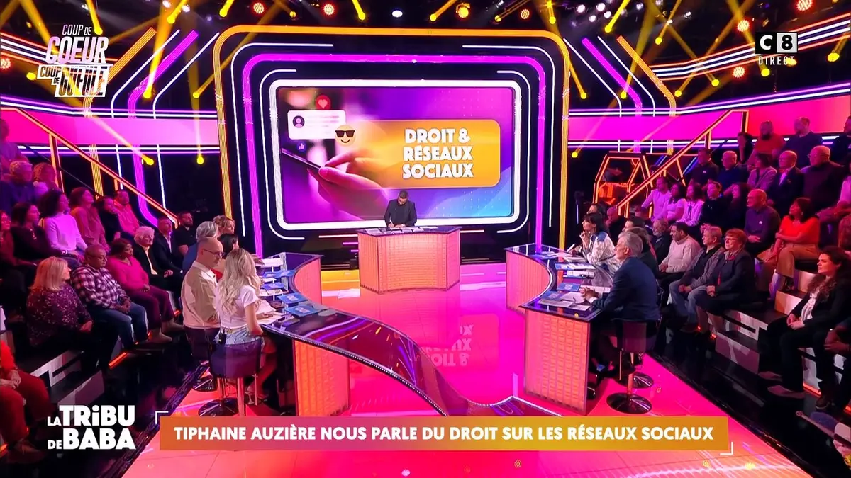 replay de Tiphaine Auzière parle du droit sur les réseaux sociaux