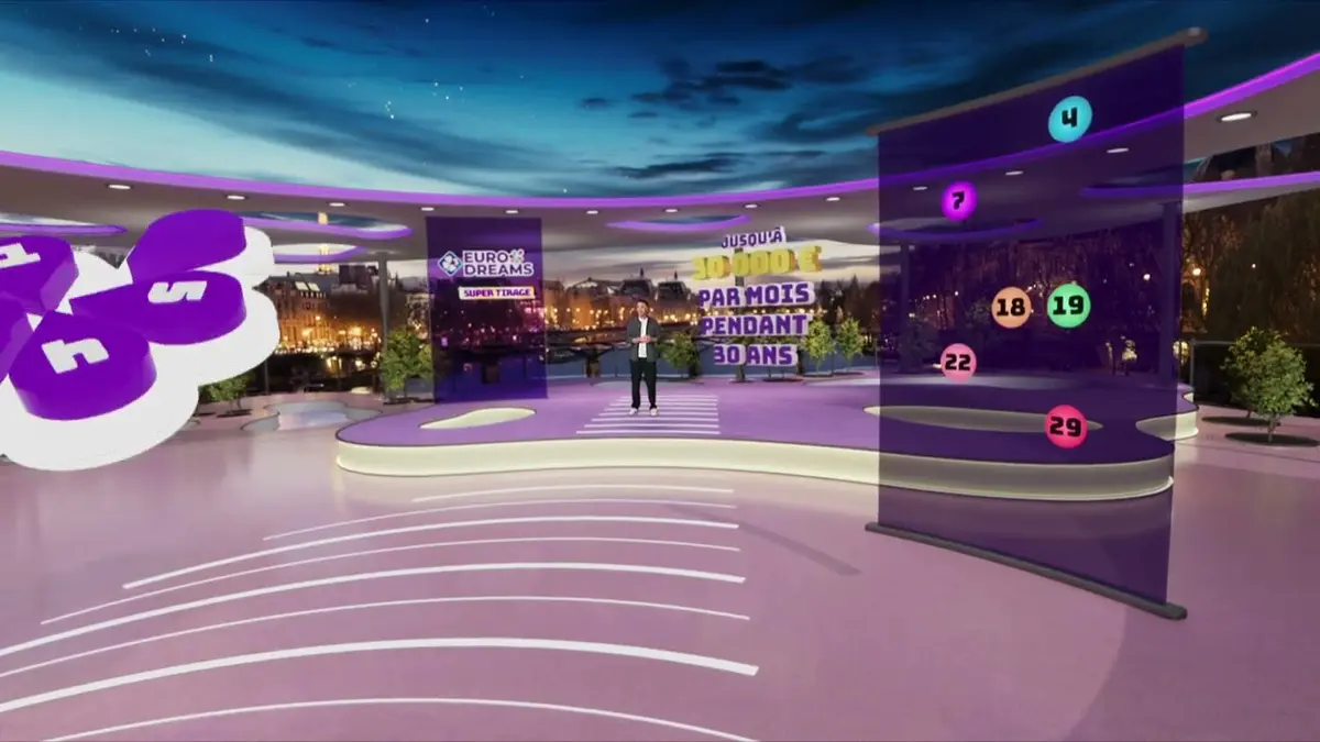 replay de Tirage EuroDreams - EuroDreams du 02 octobre 2025 - Résultat officiel - FDJ