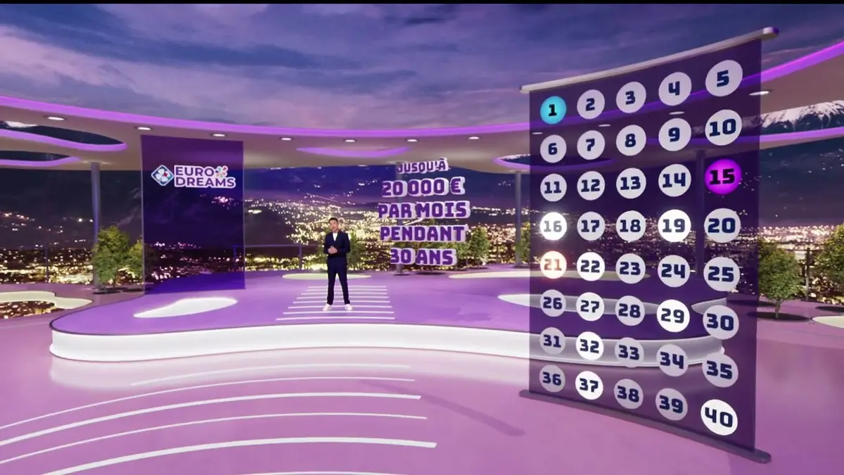 replay de Tirage EuroDreams - EuroDreams du 10 mars 2025 - Résultat officiel - FDJ