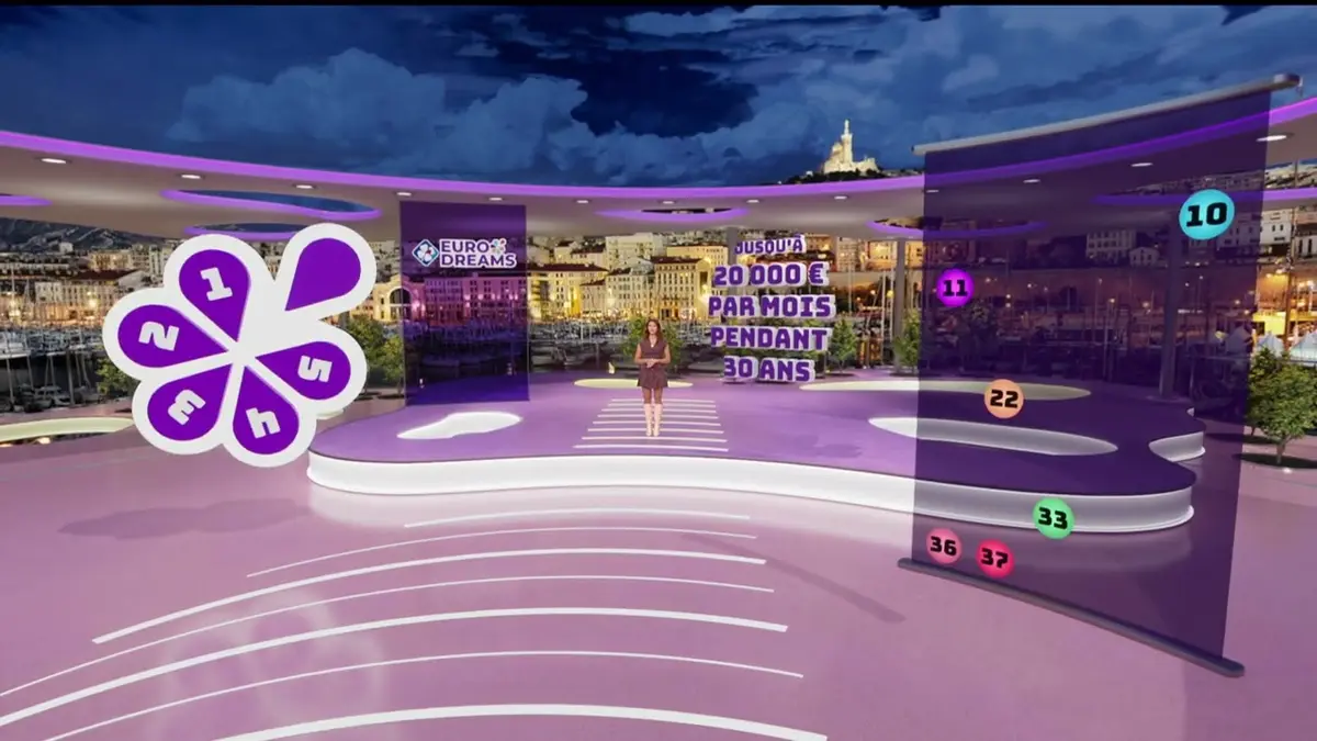 replay de Tirage EuroDreams - EuroDreams du 17 février 2025 - Résultat officiel - FDJ