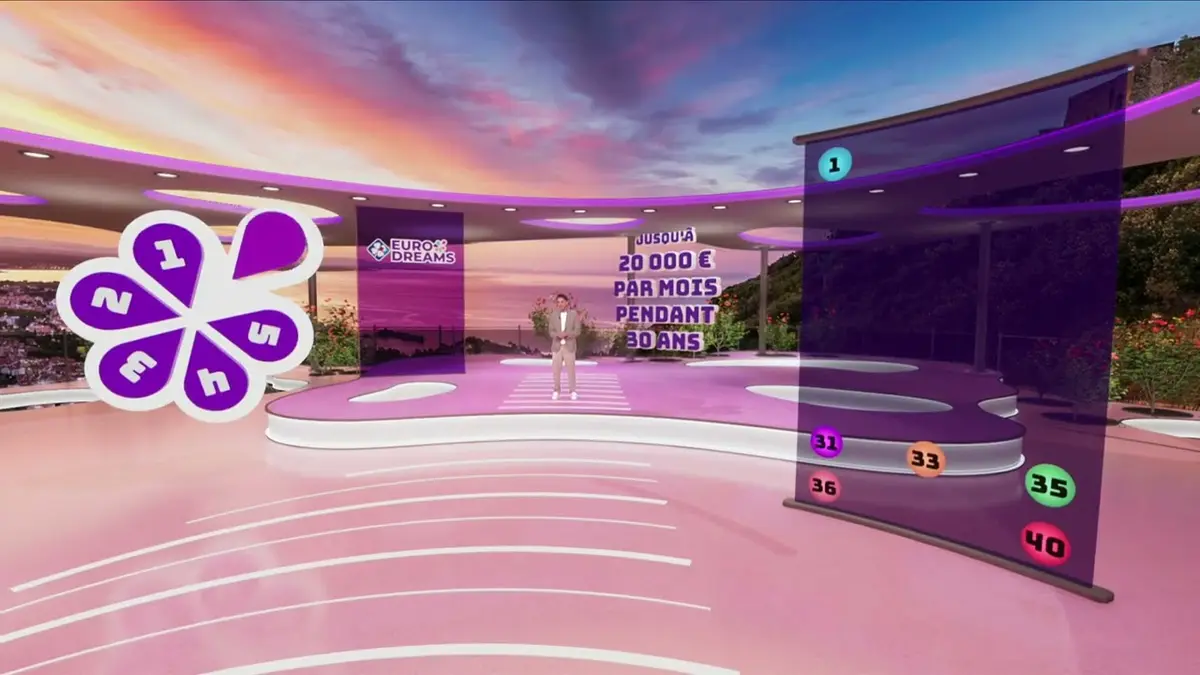 replay de Tirage EuroDreams - EuroDreams du 18 août 2025 - Résultat officiel - FDJ