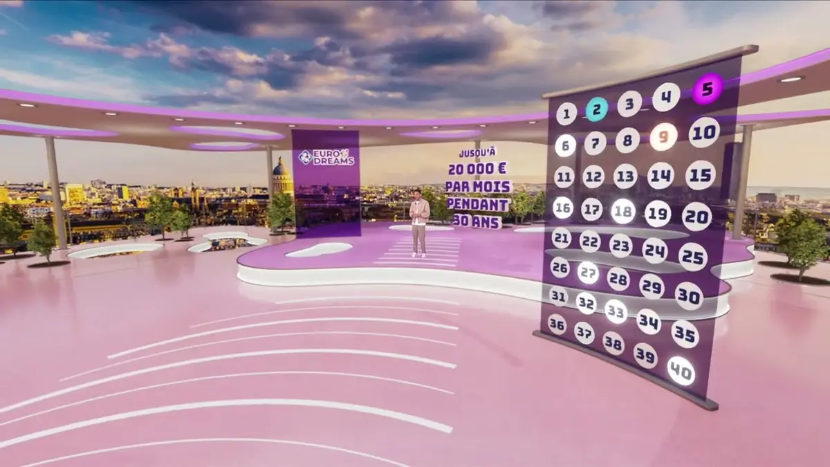 replay de Tirage EuroDreams - EuroDreams du 22 septembre 2025 - Résultat officiel - FDJ