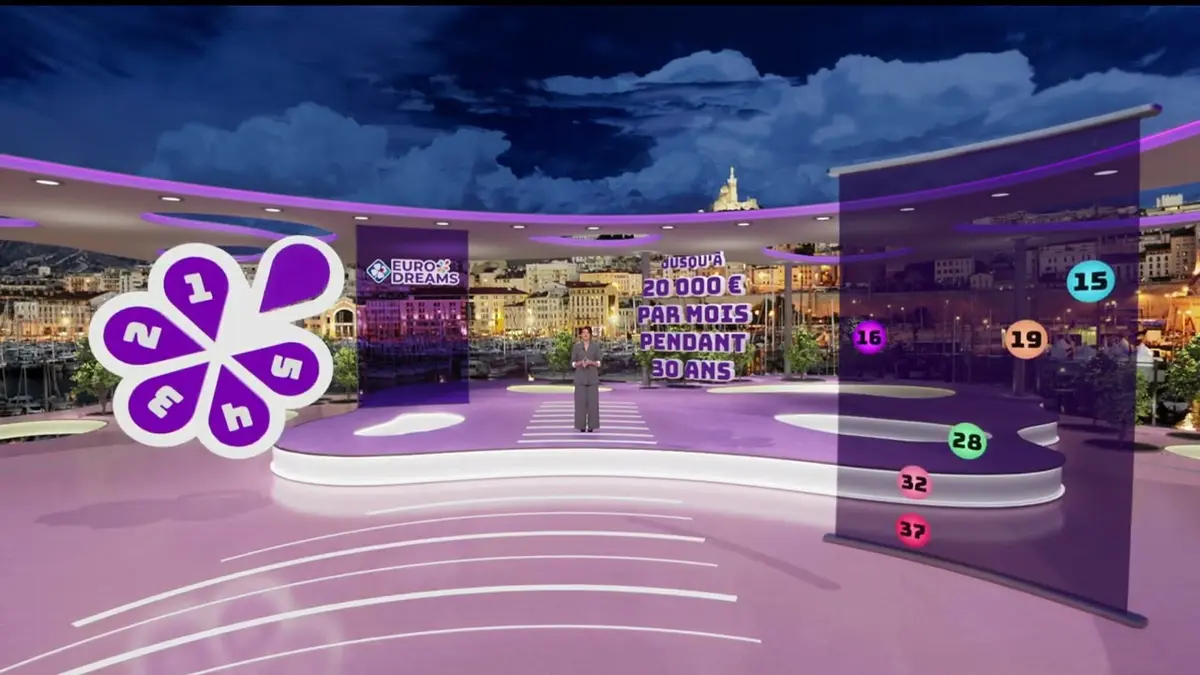 replay de Tirage EuroDreams - EuroDreams du 24 février 2025 - Résultat officiel - FDJ