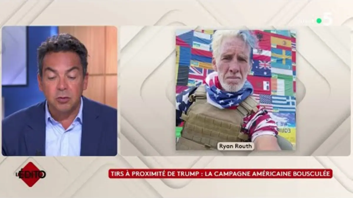 replay de Tirs à proximité de Trump : la campagne bousculée -L’édito de Patrick Cohen - C à vous - 16/09/2024