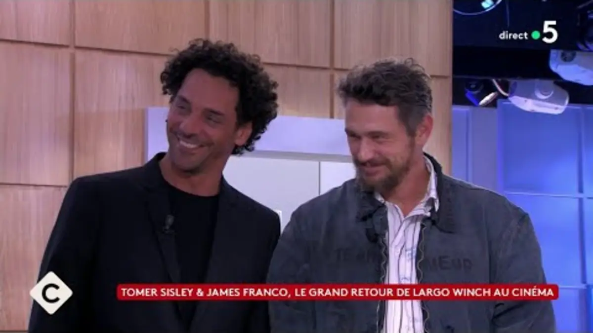 replay de Tomer Sisley & James Franco, meilleurs ennemis - C à Vous - 21/06/2024