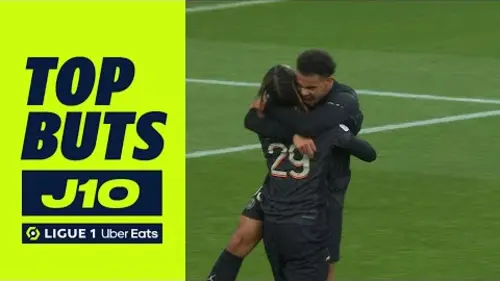 replay de Top buts 10ème journée - Ligue 1 Uber Eats / 2023-2024