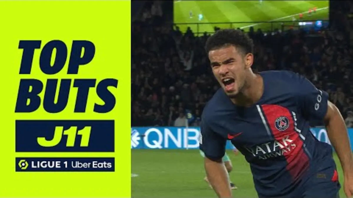 replay de Top buts 11ème journée - Ligue 1 Uber Eats / 2023-2024