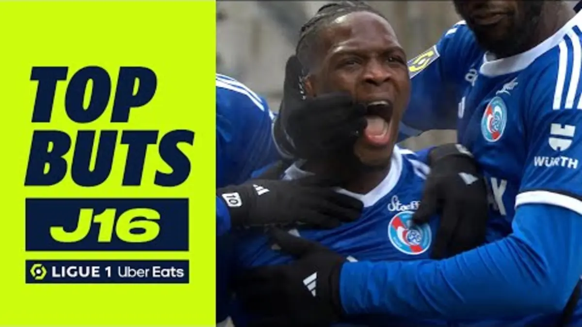 replay de Top buts 16ème journée - Ligue 1 Uber Eats / 2023-2024