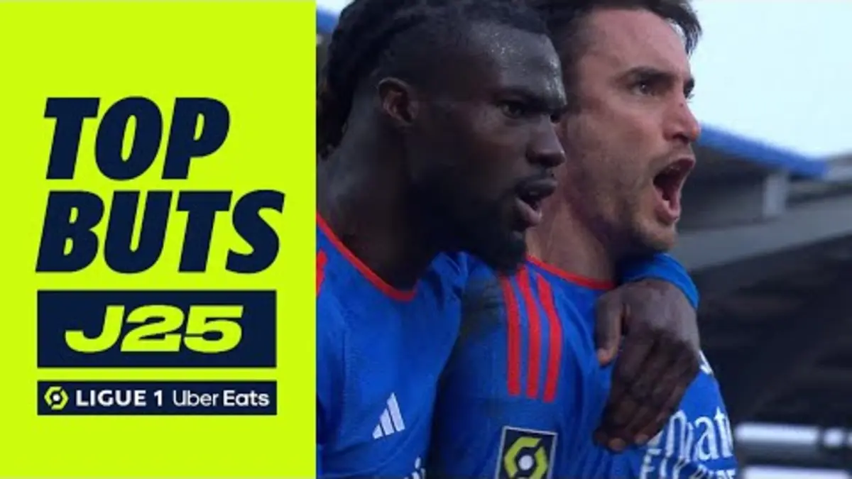 replay de Top buts 25ème journée - Ligue 1 Uber Eats / 2023-2024